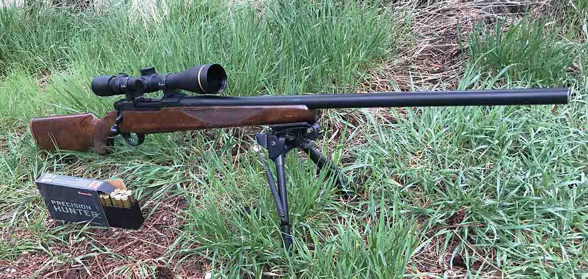 John’s Ruger M77 .25-06 has been used to shoot targets and game for more than 40 years. A new barrel installed a few years ago will keep the rifle shooting for years to come.